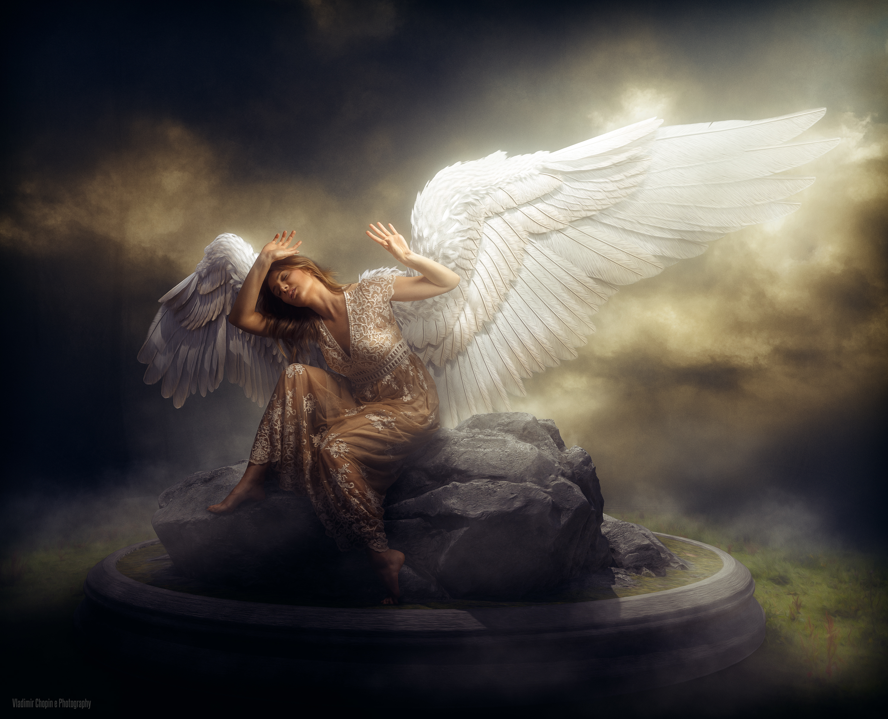 Two Angel Falling Falling Angel by Vladimir Chopine | Fstoppers