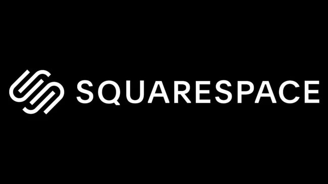 Logo for Squarespace website builder platform