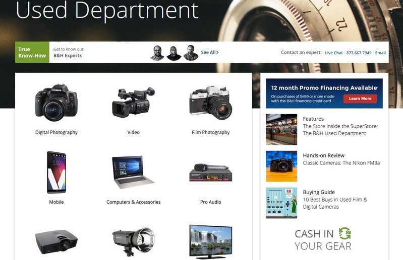 SecondHand Photography Gear Where to Make a Good Bargain Fstoppers