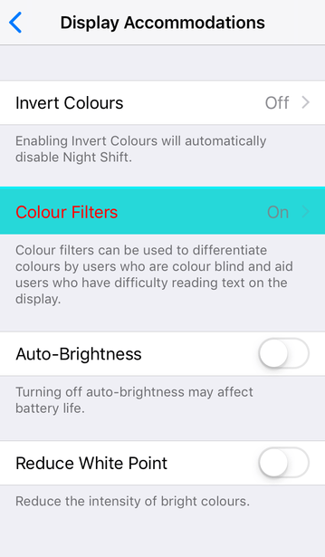 Use This Well-Hidden IOS Feature To Correct Your Apple Screens' Colors ...