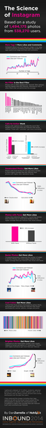 increase isntagram likes infographic