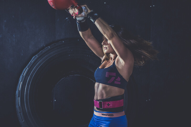 A photograph of a CrossFit athlete