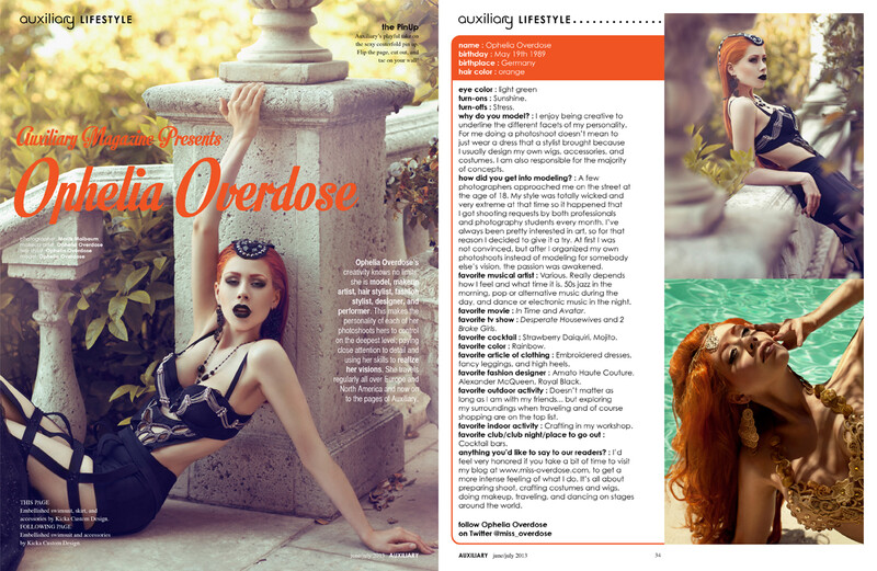 Auxiliary Magazine Editorial