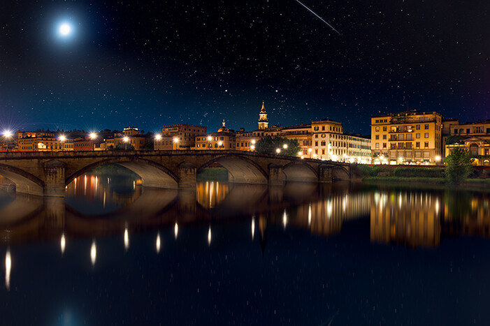 A Night in Florence by Michael Woloszynowicz