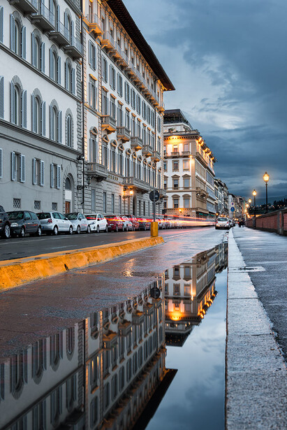 Florence Reflections by Michael Woloszynowicz