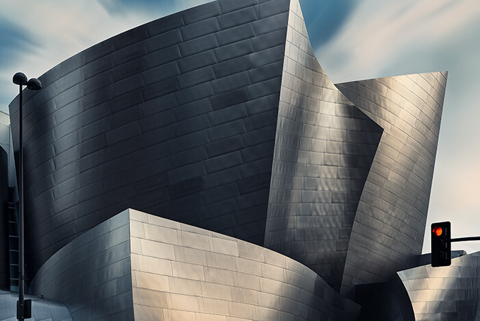 Walt Disney Concert Hall by Michael Woloszynowicz