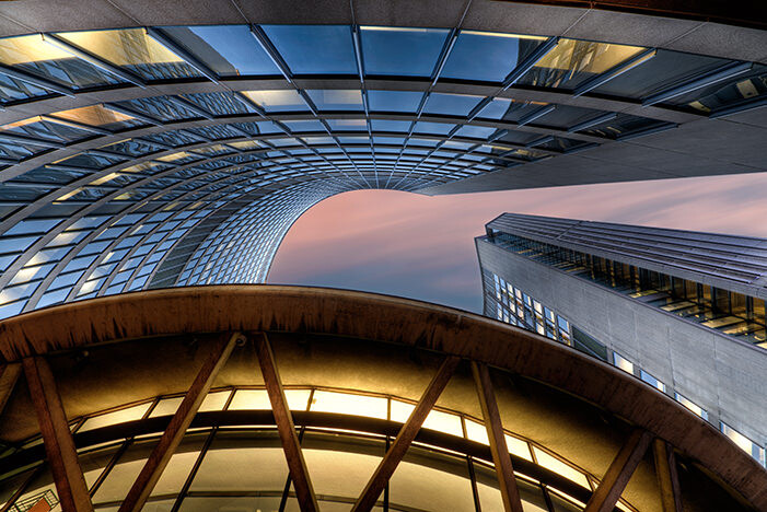 Toronto City Hall by Michael Woloszynowicz