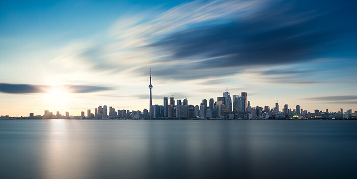 Toronto Skyline by Michael Woloszynowicz