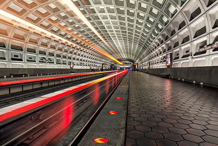 Washington DC Metro by Michael Woloszynowicz