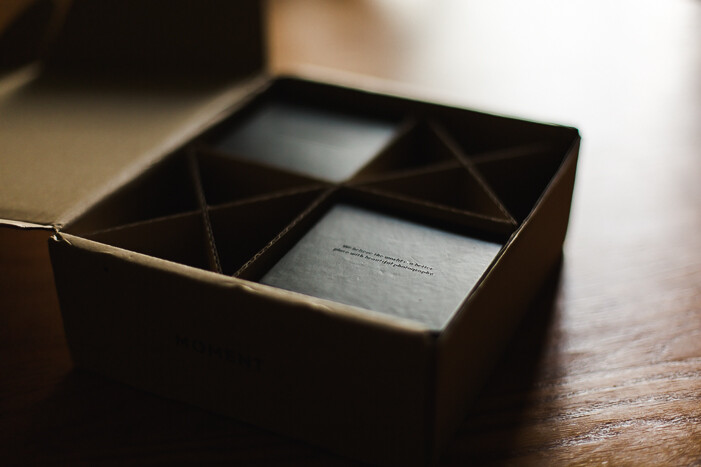 moment lens unboxing