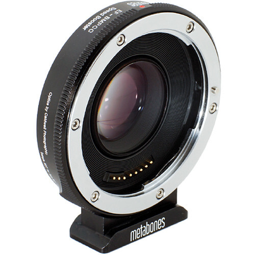 The Metabones EF Speedbooster for the Blackmagic Pocket The Metabones EF Speedbooster for the Blackmagic Pocket