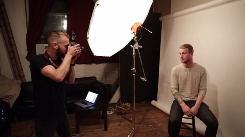 Tinder headshots behind-the-scenes, Max Schartz