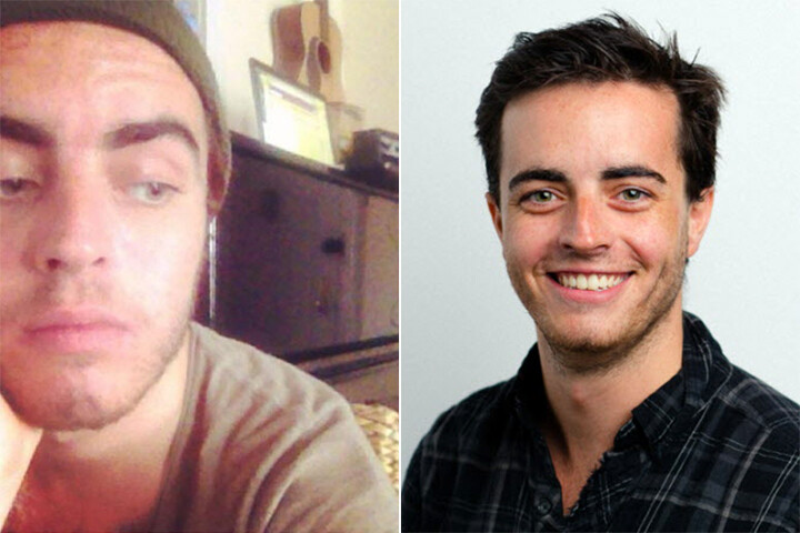 Before and after tinder headshots profile photo