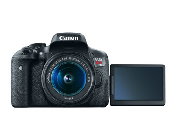 canon t6i screen open photo