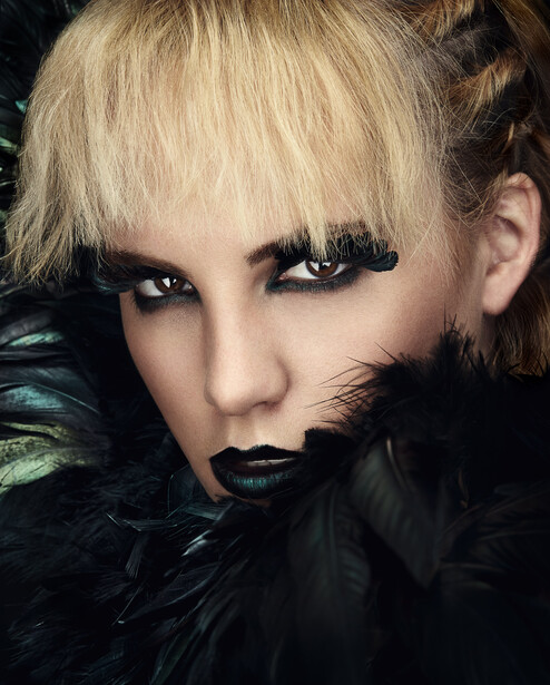 Beauty image retouched