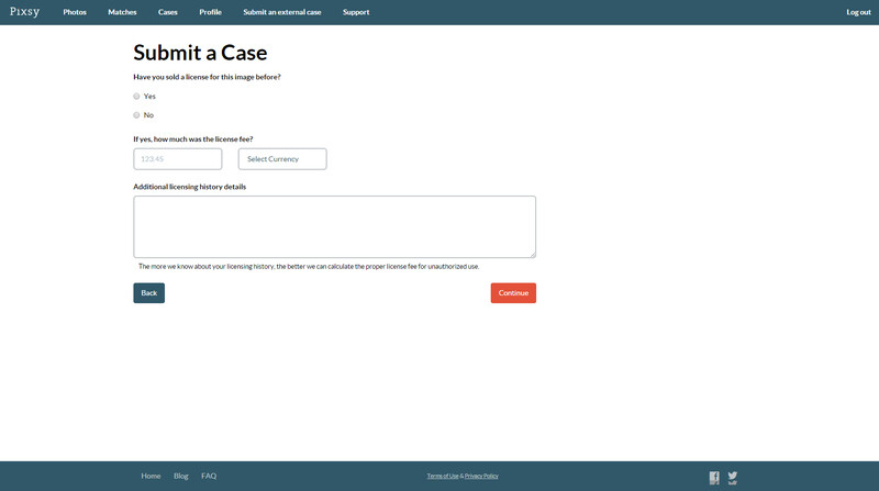 Pixsy Copyright Licensing Review