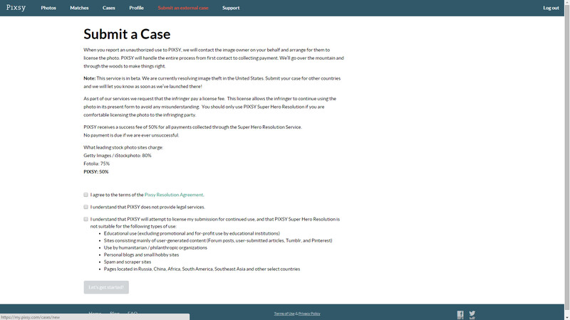Pixsy Copyright Licensing Review 