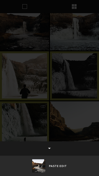 VSCO paste edit