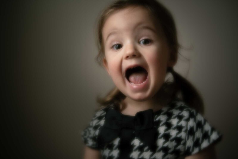 Portrait of a little girl