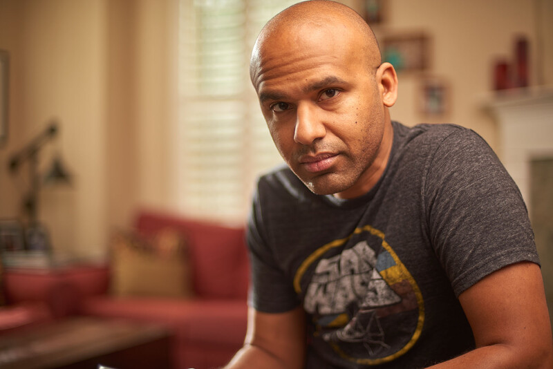 portrait of Hans Rosemond shot with Nikkor 50mm 1.4D lens