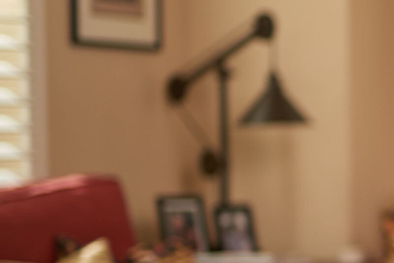 Crop of bokeh produced in wide shot with Nikkor 50mm 1.4D