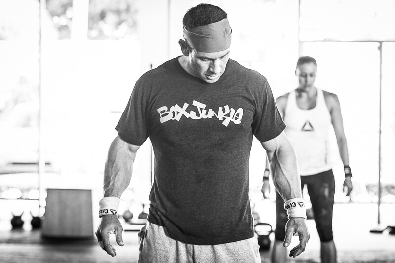 Photograph of a CrossFit athlete