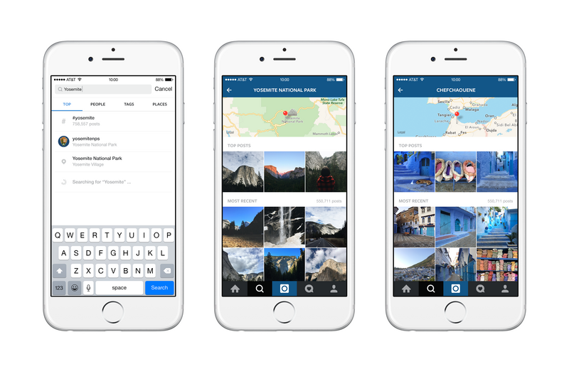 Instagram Update Search App