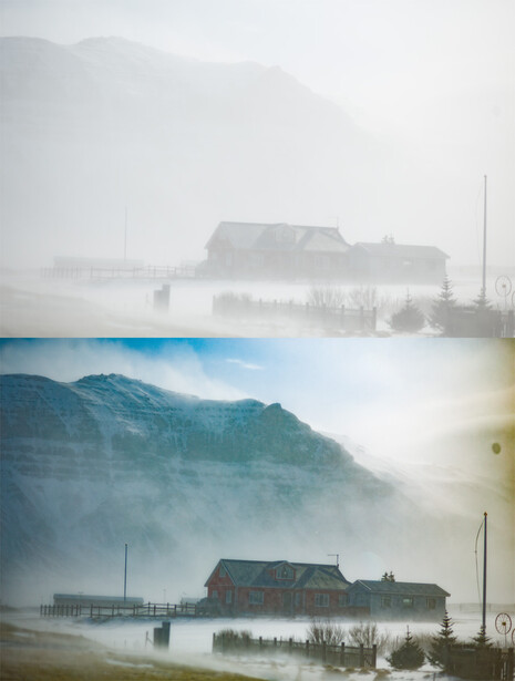 adobe photoshop lightroom dehaze before after