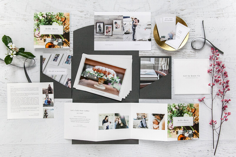 Vendor Marketing Kit and Welcome Packet for Wedding and Portrait Photographers