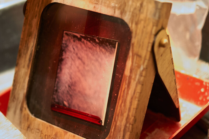 The first exposure on Wet Plate Collodion