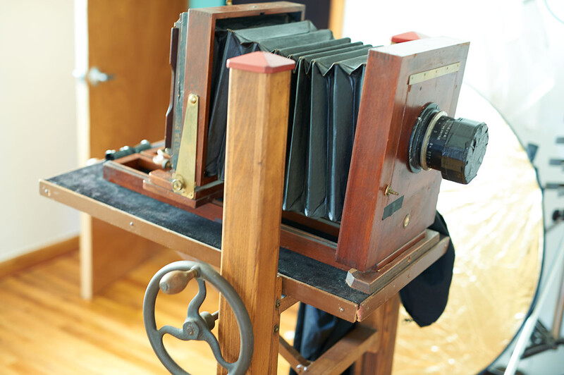 The beast! 8x10 camera modified by Patrick Andrade