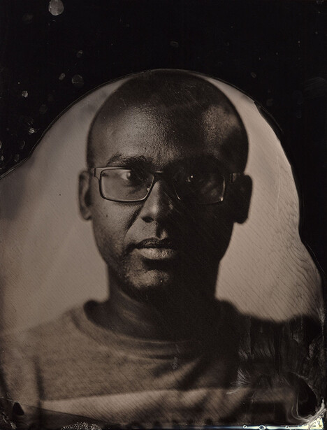 Second exposure in collodion process