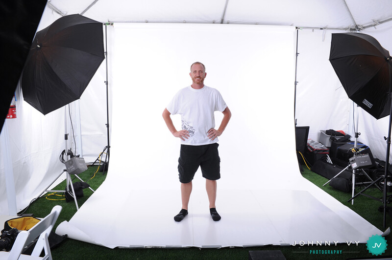 behind the scenes nfl rookie portrait shoot