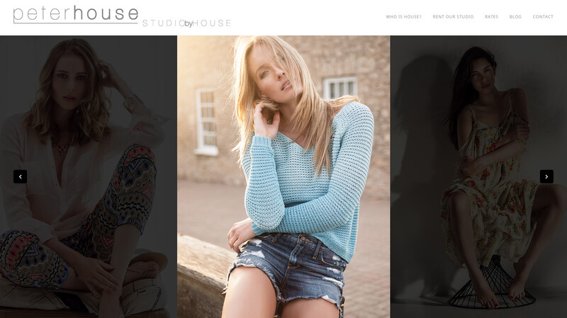 Photography Website Design Presentation