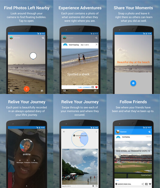 TapTag App Photography