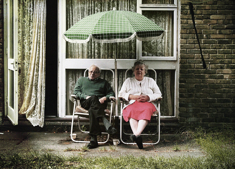 Old couple street photography london goodden