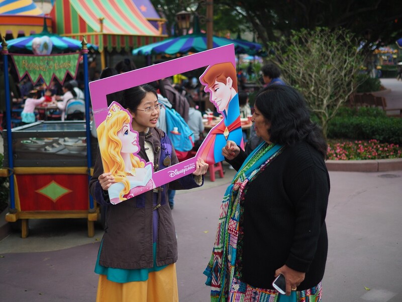hong kong disneyland street photography