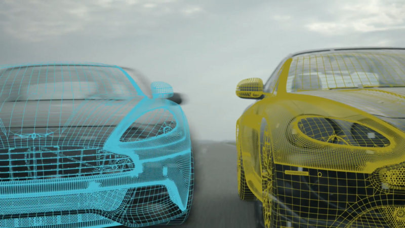 Video Rendering VFX Wiremesh Videography