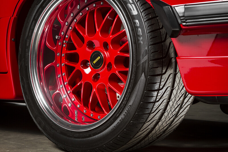 Wheel shot of the VH SS Holden Commodore