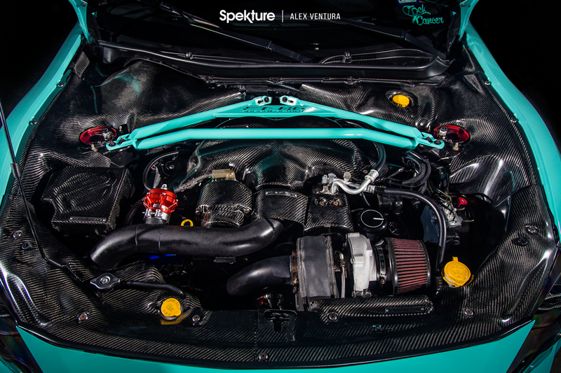 Spekture - Engine Bay of Stay Minty FRS