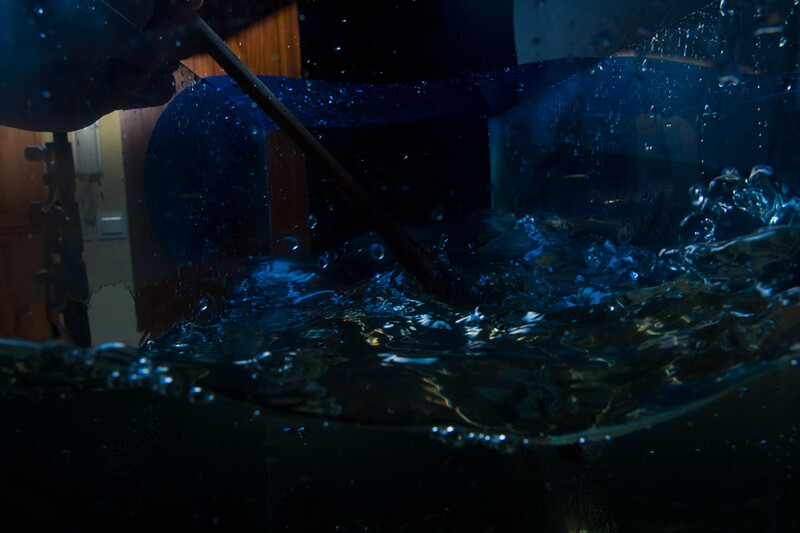 Waves in a fish tank