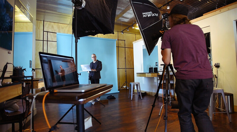Client studio space