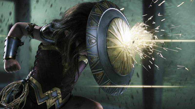 composite photography fantasy wonder woman