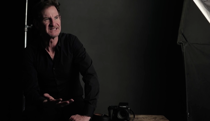 Mark Seliger one light setup
