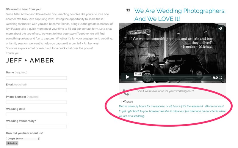 Contact Form Page Screenshot