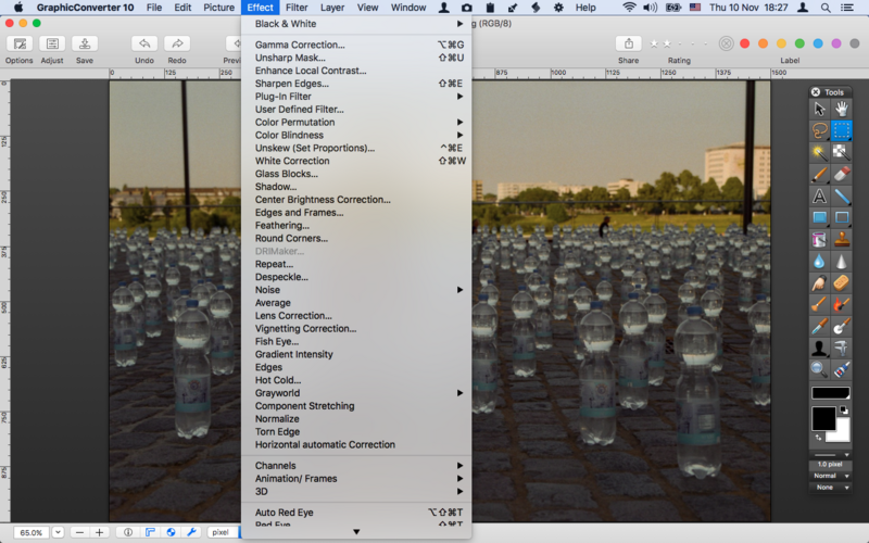 Effects Menu