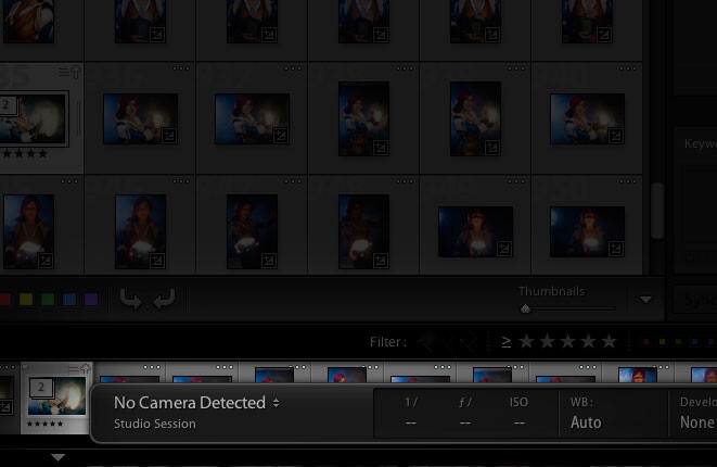 Lightroom tethering problems