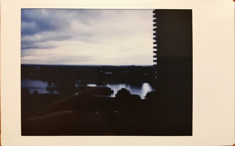 Silhouetted River View