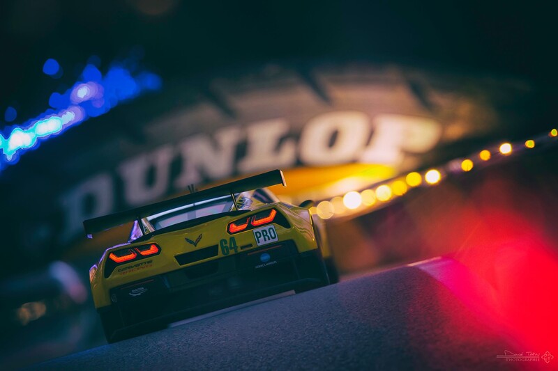 Corvette racing automotive miniature scale models dunlop photoshop