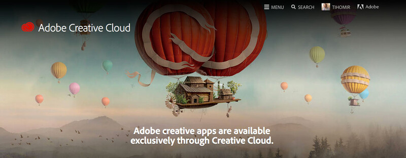 Notice that Adobe Creative Suite is not available anymore
